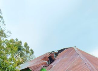 Hujan Deras di Sertai Angin Puting Beliung Di Taput, Rusak 8 Rumah 1 Meninggal Dunia Dan 8 Luka Ringan.