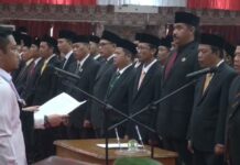 Resmi Dilantik Pengadilan Negeri Tangerang, 50 DPRD Mengucapkan Sumpah Jabatan Masa Jabatan 2024 – 2029