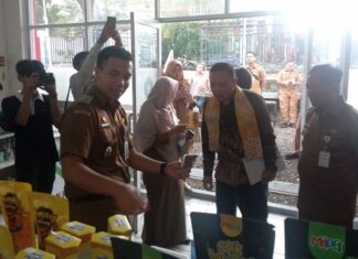 Perwakilan Kota Tangerang, Kelurahan Nusajaya Dapat Penilaian Penjaringan Prestasi Dari Kemendagri