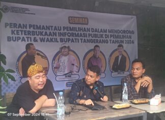 KPU Kabupaten Tangerang Dinyatakan Belum Terbuka Soal Informasi Publik