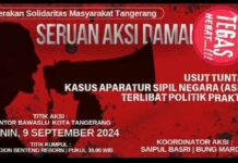 Kota Tangerang Sedang Tidak Baik Baik Saja, GSMT Akan Turun Aksi Ke Bawaslu. Ada Apa?