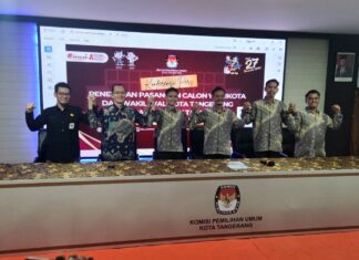 Gelar Rapat Pleno Tertutup, KPU Kota Tangerang Tetapkan Pasangan Calon