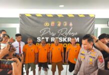 Sat Reskrim polres Bogor Bersama Dit Krim Um Polda Jawa Barat Berhasil Bekuk 4 Pelaku Pencurian Di Desa Pamijahan