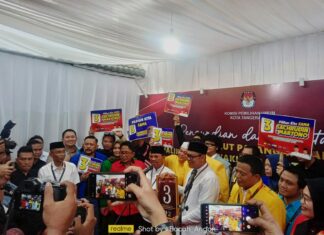 Melalui Keputusan KPU, Sachrudin dan Maryono Resmi Menempati Nomor Urut 3 Dengan Simbol Persatuan Indonesia.