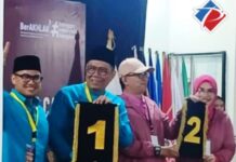 KPUD Tangsel, Adakan Pengocokan Nomor Urut Calon , Benyamin – Pilar Nomor Urut 1, Ruhama – Shinta Nomor Urut 2