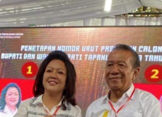 Paslon Bupati/Wakil Bupati Taput SATIKA-SARLANDY Nomor Urut 1