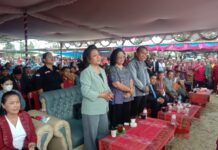 Marga Nababan Desa Paniaran/Lumban Tongatonga Lakukan Doa Pemberangkatan SATIKA -SARLANDY Paslon Bupati/Wakil Bupati Tapanuli Utara 2024