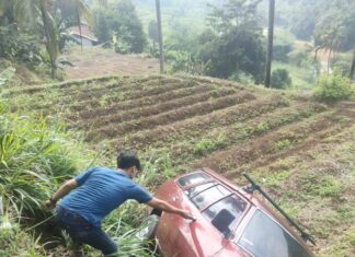 Kecelakaan Tunggal Terjadi di Desa Pasirgaok, Tidak Ada Korban Jiwa