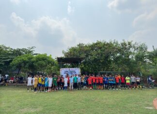 Ajang Berprestasi dan Persahabatan, Bison Gelar Turnamen Sepak Bola BISON Andra Soni CUP 2024