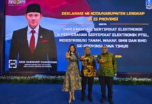 Resmi, Kantor Pertanahan Kota Tangerang Selatan Menjadi Kota Lengkap