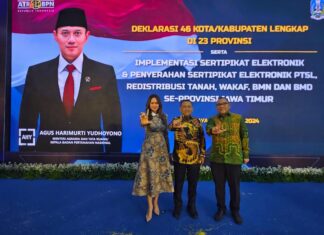 Resmi, Kantor Pertanahan Kota Tangerang Selatan Menjadi Kota Lengkap