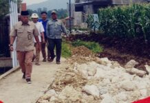 Pemdes Cibatok I Realisasikan Samisade Tahap 1 Untuk Pembukaan Jalan Baru Penghubung