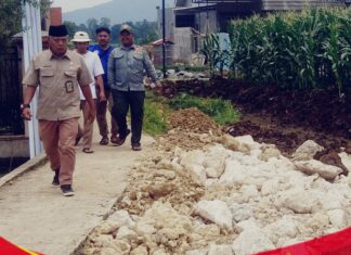 Pemdes Cibatok I Realisasikan Samisade Tahap 1 Untuk Pembukaan Jalan Baru Penghubung