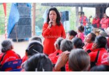 Ketua Tim Pemenangan Satika-Sarlandy Kabupaten Taput Lantik Tim Pemenangan 3 Desa, Pahan Jae, Paniaran Dan Desa Lumban Tongatonga