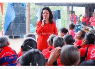 Ketua Tim Pemenangan Satika-Sarlandy Kabupaten Taput Lantik Tim Pemenangan 3 Desa, Pahan Jae, Paniaran Dan Desa Lumban Tongatonga