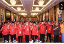 PDI-P Adakan Rakercabsus Di Swiss-Belcourt Hotel