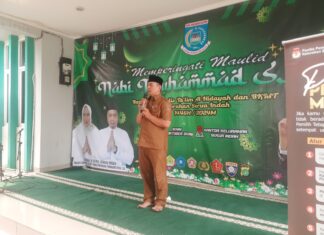 Camat Ciputat Hadiri Maulid Nabi Muhammad SAW Di Kelurahan Serua Indah