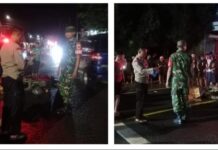 Polsek Jasinga Bersama Laka Lantas Polres Bogor Tangani Kendaraan Roda empat Dan Roda Dua