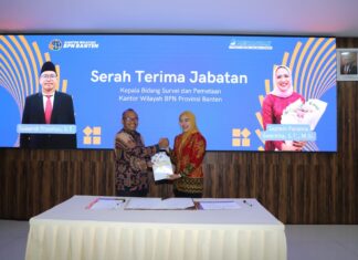 Serah Terima Jabatan Pejabat Administrator, Ini Harapan Kakanwil BPN Banten
