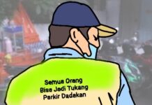 Parkir Liar Menjamur di Cibinong, Dinas Perhubungan Seakan Tutup Mata
