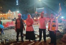 Garcep Perumda TB Kota Tangerang, Perbaiki Tanah Yang Ambruk Akibat Pipa Bocor