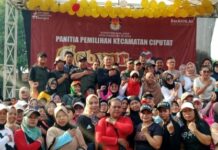 PPK Kecamatan Ciputat Adakan Gebyar Demokrasi, Serta Targetkan 70 Hingga 75%