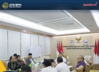 Terima Audiensi BIG, Menteri Nusron Perkuat Kolaborasi untuk Percepatan RTR dan PTSL
