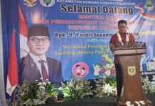Wamendes PDT RI Hadiri Sosialisasi Percepatan Stunting Di Desa Kemang Kabupaten Bogor