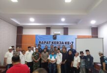 Sekber wartawan kabupaten Bogor Gelar Raker ke 7
