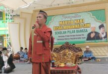Sekolah Pilar Bangsa Cadas Sepatan Gelar Peringatan Maulid Nabi Muhammad SAW Di Meriahkan Ustadz Maulana
