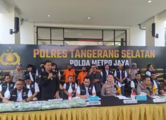 Polres Kota Tangsel Bekuk Pengedar Narkotika Jenis Sabu, Diduga Kuat Jaringan Lintas Sumatera – Jawa