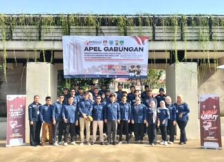 Dalam Rangka Menyatakan Komitmen Netralitas Dalam Pelaksanaan Pilkada 2024. PPK Pamulang Gelar Apel Gabungan