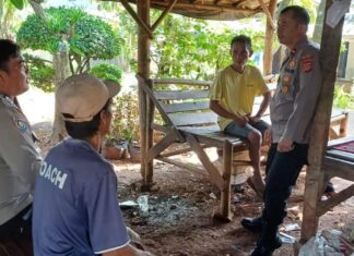PANIT 1 BINMAS POLSEK PARUNG GIAT COOLING SISTEM LAKUKAN SILATURAHMI DIALOG PASCA PILKADA SERENTAK 2024