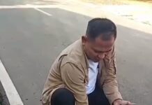 Proyek Pengaspalan Yang Dilakukan DSDABMBK Tangsel Amburadul