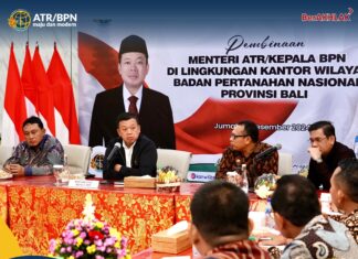 Menteri Nusron Minta Jajaran Kanwil BPN Provinsi Bali Jawab Tantangan Birokrasi Modern