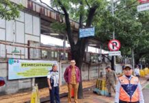 Dishub Kota Tangerang, Kembali Gelar Penertiban Umum Dalam Penataan Parkir Stasion Batuceper