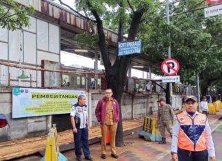 Dishub Kota Tangerang, Kembali Gelar Penertiban Umum Dalam Penataan Parkir Stasion Batuceper