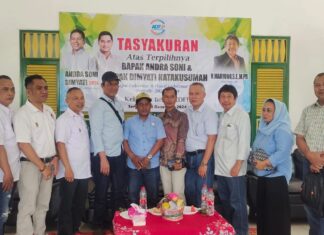 Dalam Rangka Bentuk Syukur Anggota ADFP Gelar Syukuran Atas Terpilihnya Paslon Andra-Dimyati di Pilkada Serentak 2024