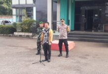 Pastikan Nataru Aman dan Damai Forkopimcam Kemang Gelar Apel Siaga