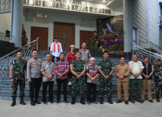 Kapolres Bogor Bersama Danrem 061/SK Dan Pejabat Lainnya Tinjau Pengamanan Malam Natal 2024 Di Gereja – Gereja Wilayah Kabupaten Bogor