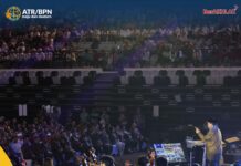 Bersama Presiden Prabowo, Menteri Nusron dan Wamen Ossy Hadiri Perayaan Natal Nasional 2024