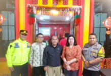 Kapolsek Kemang Pimpin Langsung Pengamanan Ibadah Perayaan Hari Raya Imlek 2576