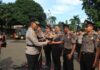 Kapolres Bogor Pimpin Langsung Upacara Korp Raport Kenaikan Pangkat Dan Pangkat Penghargaan Pengabdian Setingkat Lebih Tinggi Personil Polres Bogor Dan Polsek Jajaran Polres Bogor