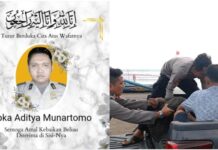 Anggota Polsek Pagerageung Rela Berkorban Selamatkan Wisatawan di Pantai Pangandaran