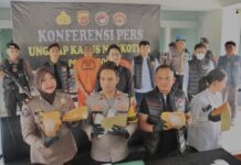 Sat Narkoba Polres Bogor Ungkap Peredaran Narkoba, sabu senilai 7 milyar berhasil disita