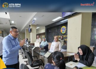Tinjau PELATARAN di Kantah Kabupaten Sidoarjo, Wamen Ossy: Peningkatan Layanan Pertanahan kepada Masyarakat