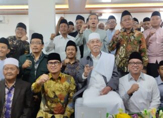 Pilar Hadiri Istighatsah Tumpengan Harlah ke-102 NU