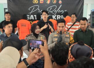 Polsek Gunung Putri Bersama Polres Bogor Berhasil Ungkap Kasus Pencurian dengan Kekerasan di Kota Wisata
