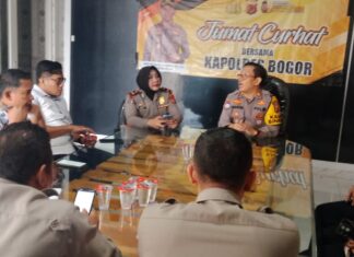 Polres Bogor Gelar “Jumat Curhat”, Bahas Curhatan Warga Masyarakat Tentang Keamanan dan Ketertiban di Desa Bojong Kulur