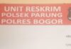 Poslek Parung Berhasil Amankan Pelaku Tindak Pidana Tabung Gas Elpiji 3 KG